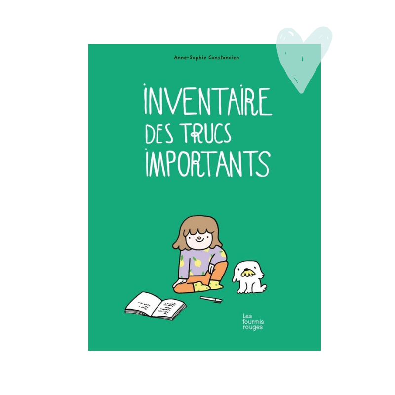 Le coup de cœur des Paresseux :

Quelle chouette lecture !! L'inventaire des trucs importants pour une enfant de 8 ans, c'est drôle, touchant et très poétique. Un genre de 